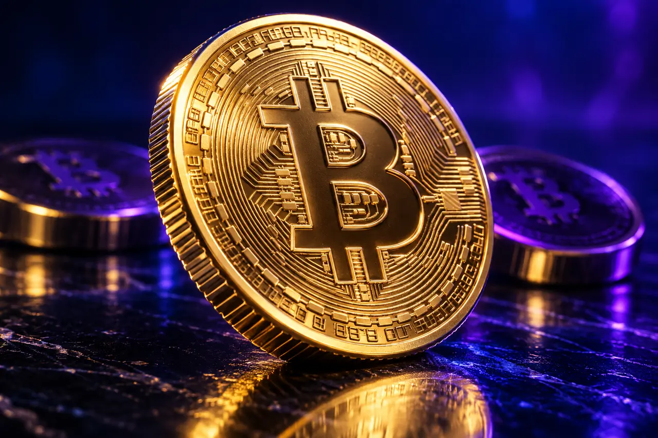Concept illustration for bitcoin casinos