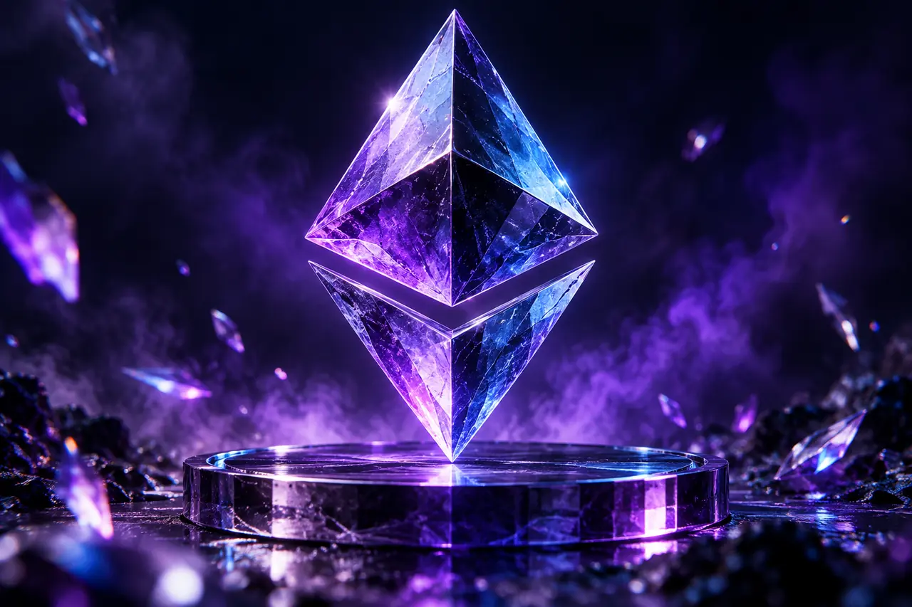 Concept illustration for ethereum casinos